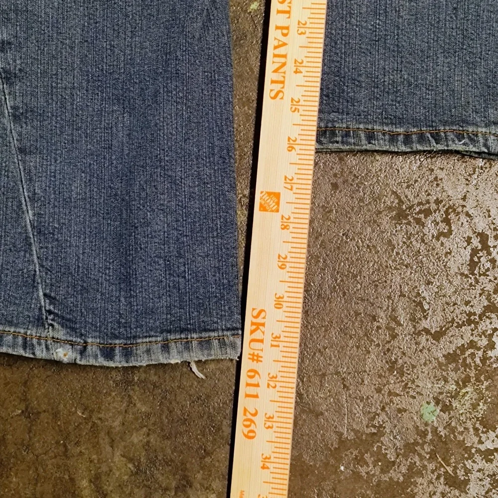 Y2K Mix It Flare Jeans Plus Size 24W Womens High Waist Rise Stretch 2000s VTG
